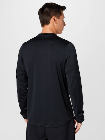 NIKE Sportshirt 'Court Advantage' in Schwarz