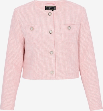 faina - Blazer em rosa: frente