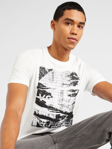 s.Oliver T-shirt i vit