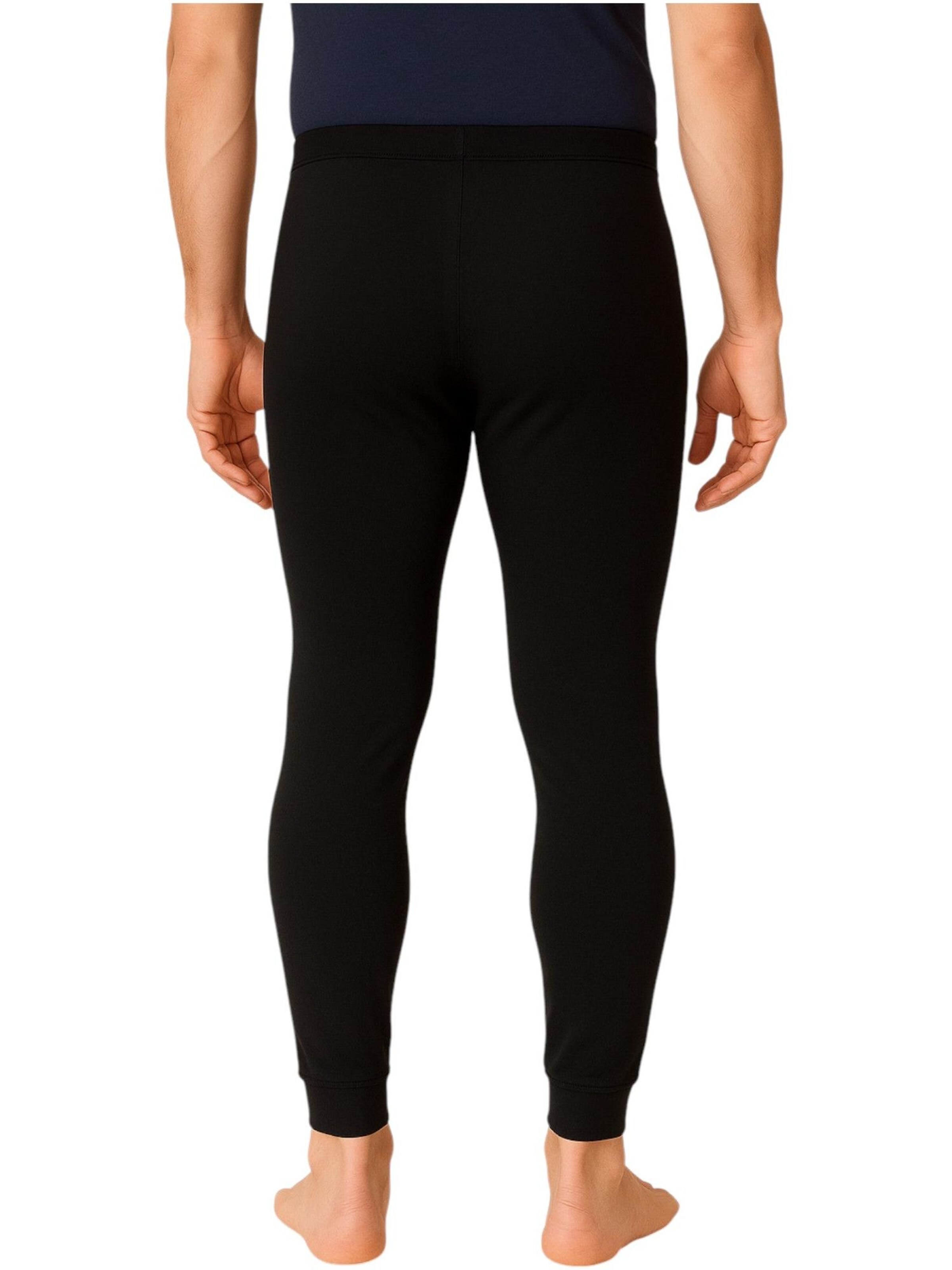 fashionshowcase - Calzoncillo largo 'THERMOWEAR' en negro