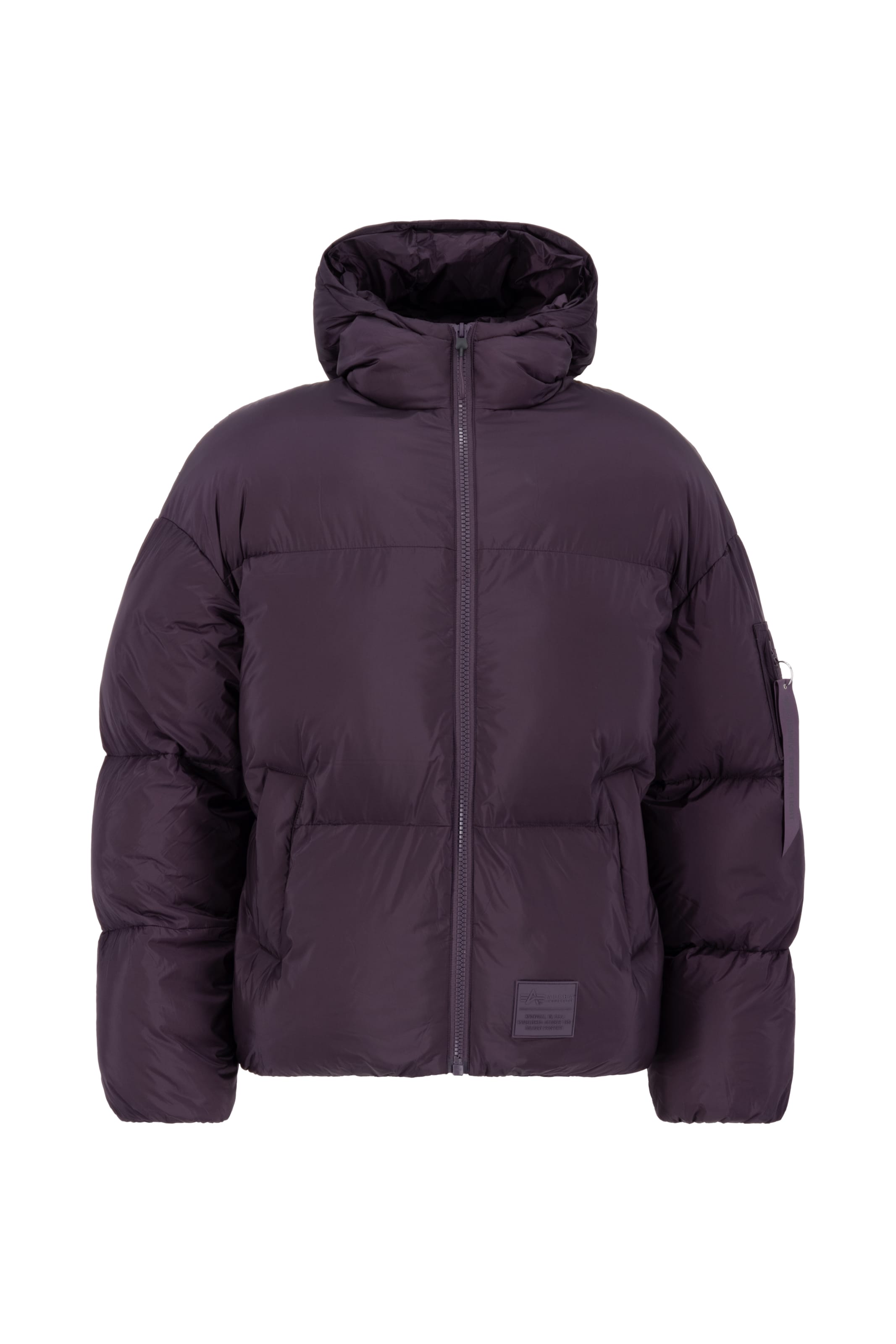 Veste d’hiver ALPHA INDUSTRIES en violet : devant