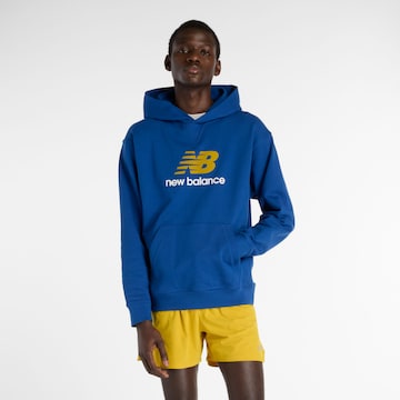 new balance Sweatshirt 'Athletics' in Blue: front