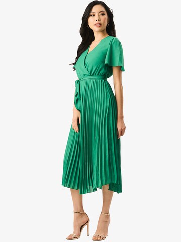 GINI LONDON Jurk 'Gini' in Groen