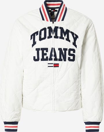 Tommy Jeans Jacke in Weiß: predná strana