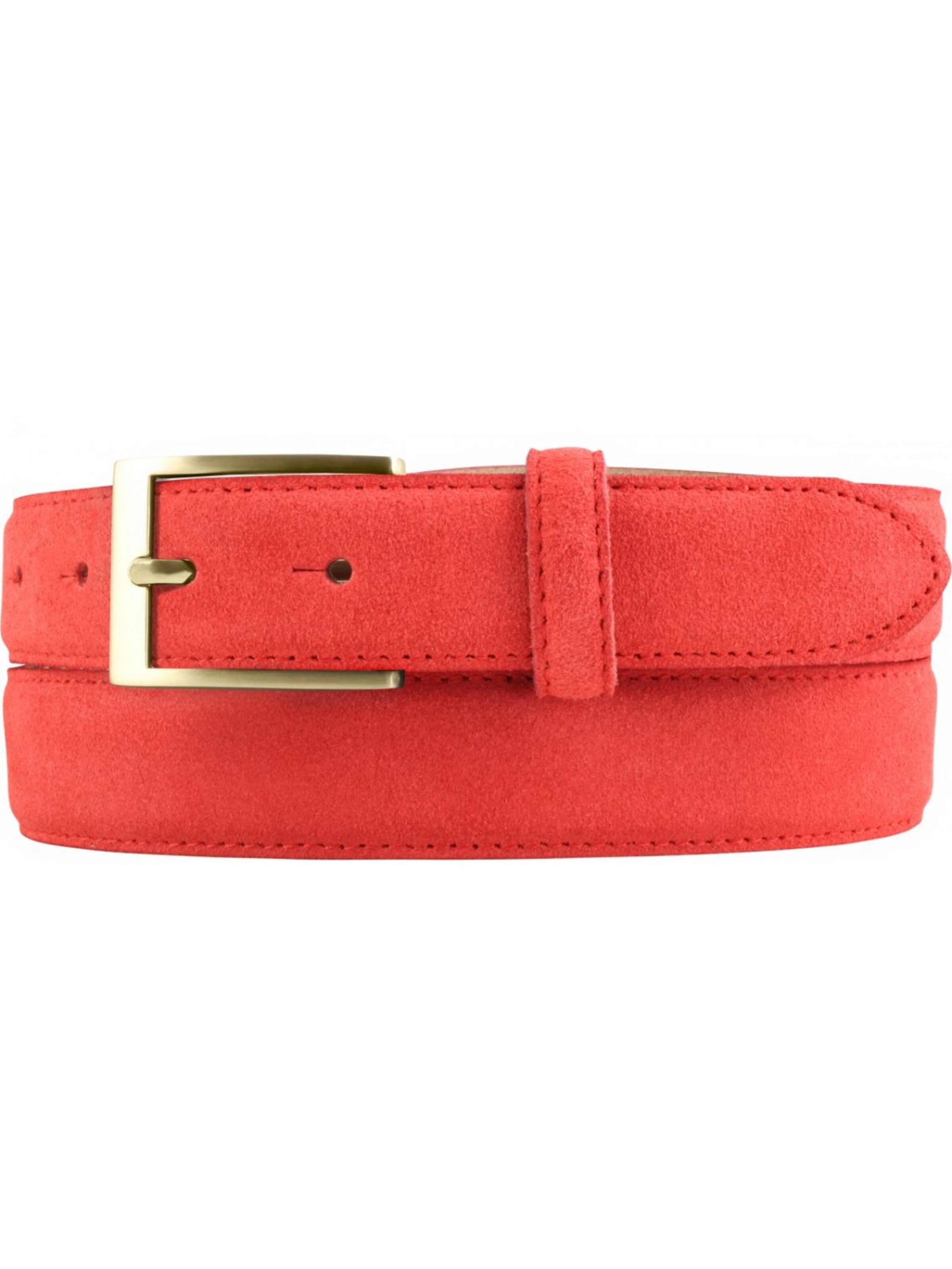 BELTINGER Belt 'Sorrento' in Red: front