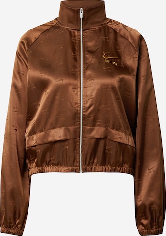 Nike Sportswear Between-Season Jacket in Brown: front