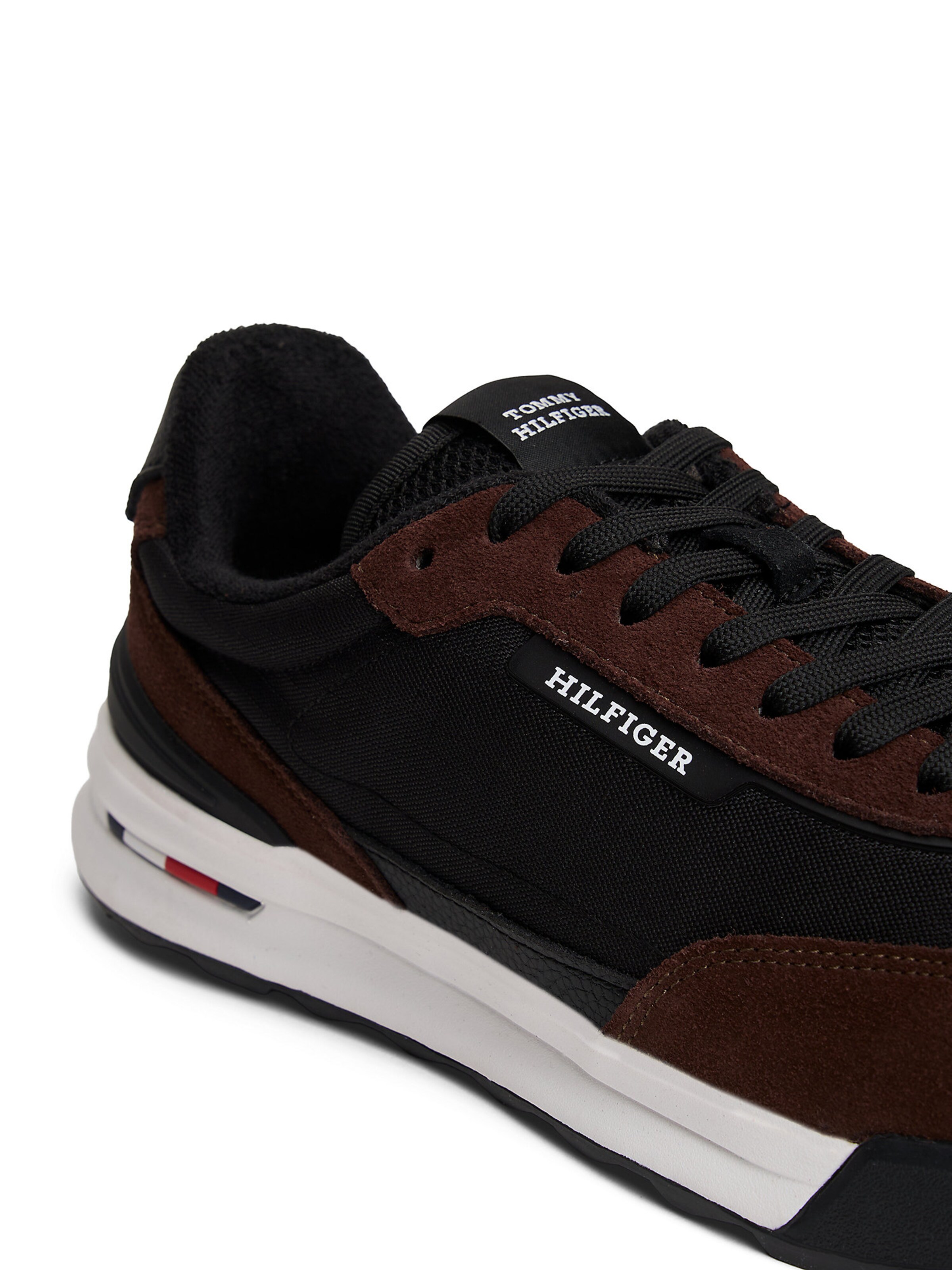 TOMMY HILFIGER Sneaker 'Retro' in Schwarz