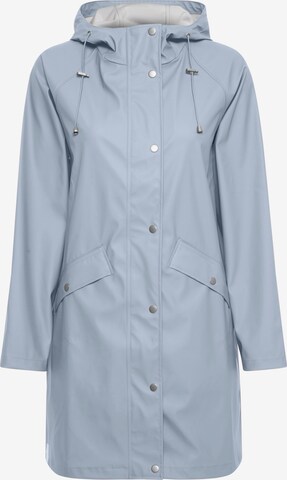 ICHI Raincoat 'IHTAZI JA' in Blue: front