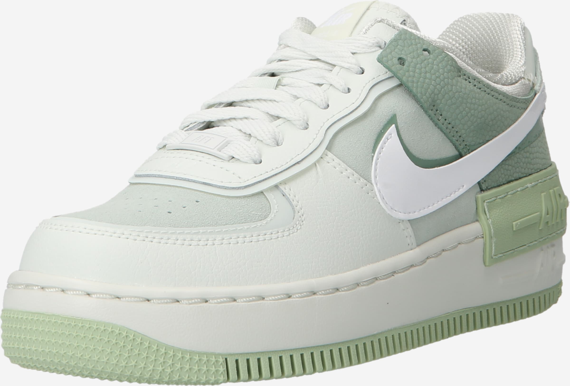 Af1 green swoosh sale