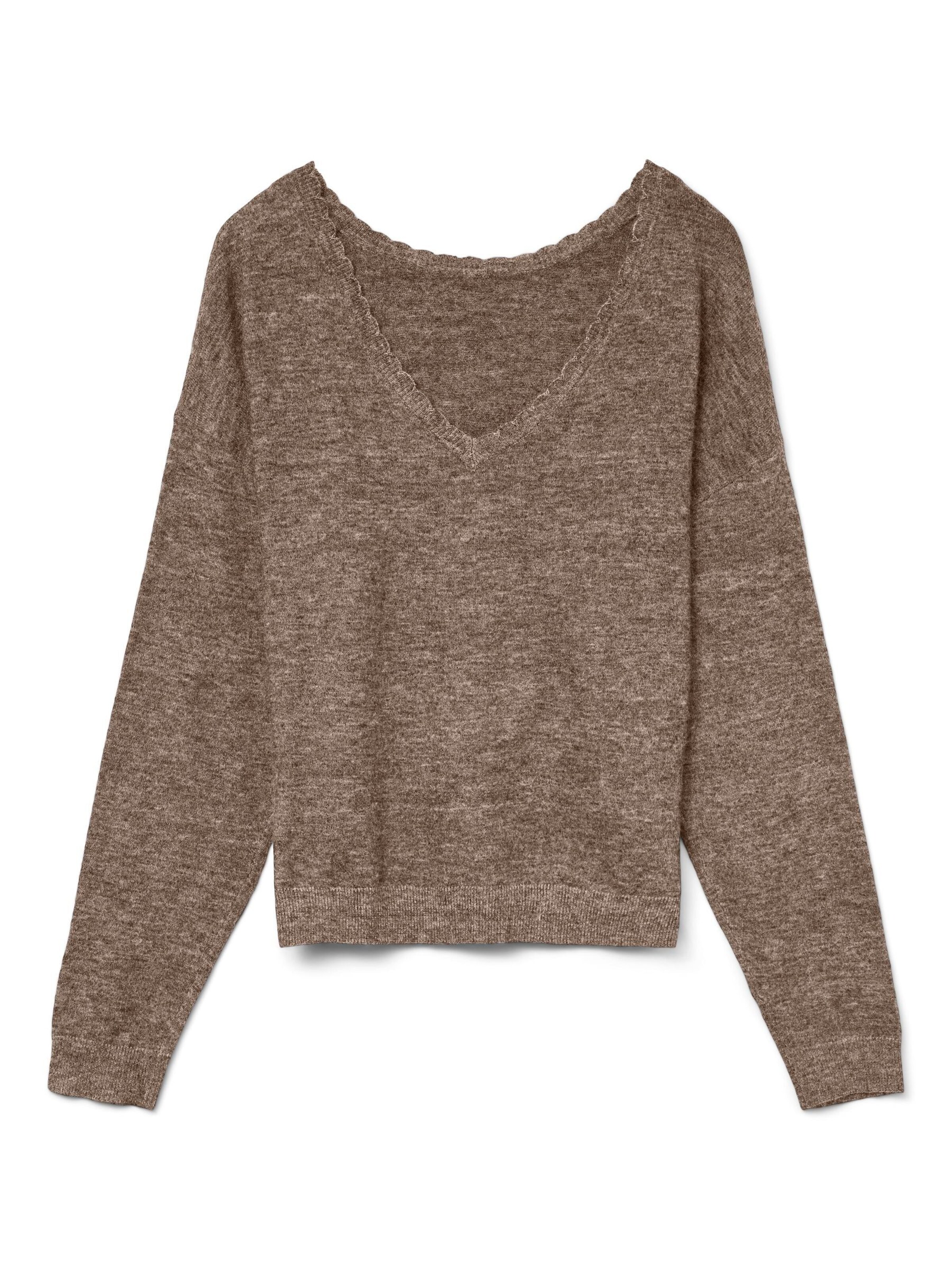 VERO MODA Pullover 'VMMarina' in Beige: Vorderseite