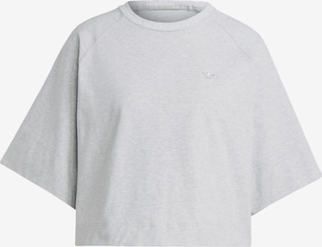 ADIDAS ORIGINALS Shirt in Grijs: voorkant