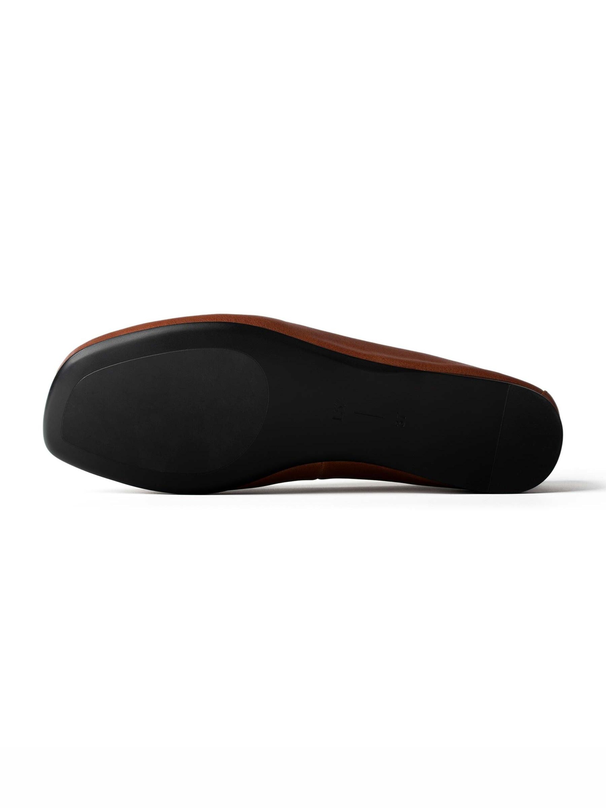 L37 HANDMADE SHOESSlip On cipele 'MOON PARADE' - smeđa boja
