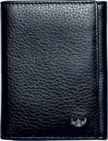 GOLDEN HEAD Portemonnaie 'Capri' in Schwarz: Vorderseite