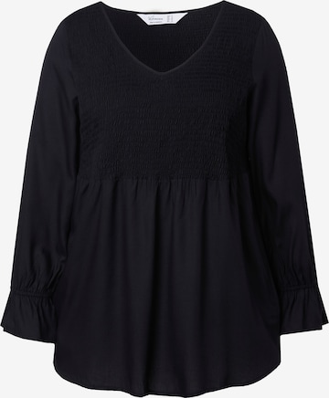MIAMODA Blouse in Black: front
