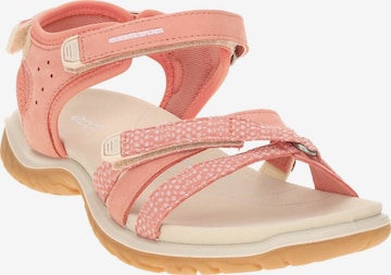 ECCO Sandal in Red: front
