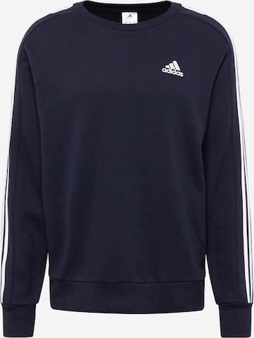 Sweat de sport 'Essentials' ADIDAS SPORTSWEAR en bleu : devant