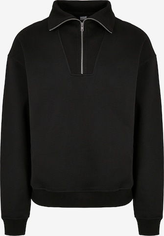 Urban Classics Sweatshirt in Black: front