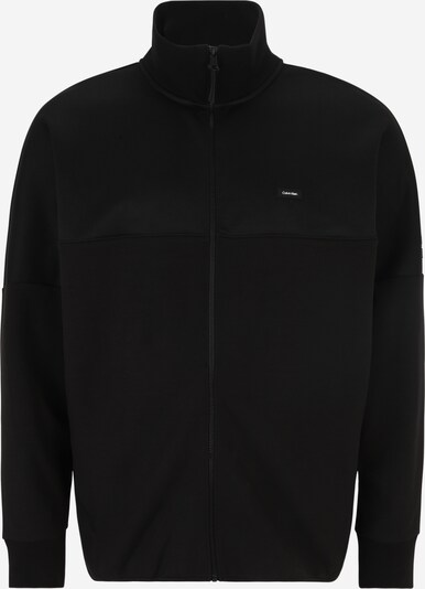 Calvin Klein Big & Tall Sweatjacke in schwarz, Produktansicht