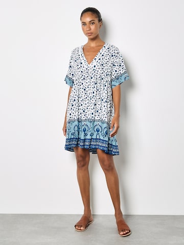 Apricot Dress ' ' in Blue: front