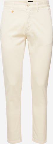 BOSS Chino kalhoty 'Taber' – béžová: přední strana