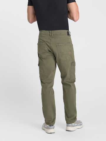 Regular Pantalon cargo 'BULLET' Le Temps Des Cerises en vert