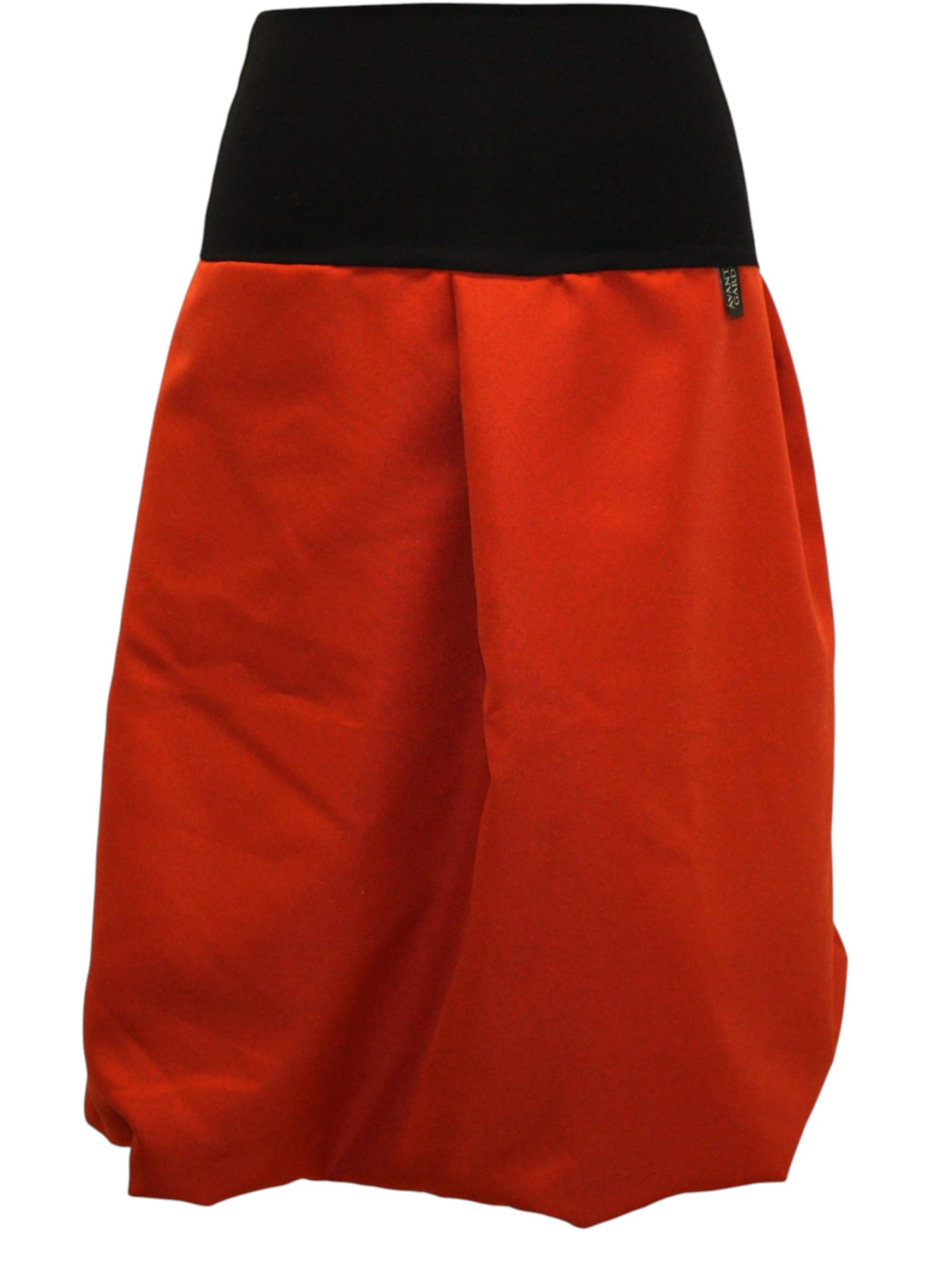 dunkle design Rock 'Long Ballonskirt'‌‌ in Rot: Vorderseite