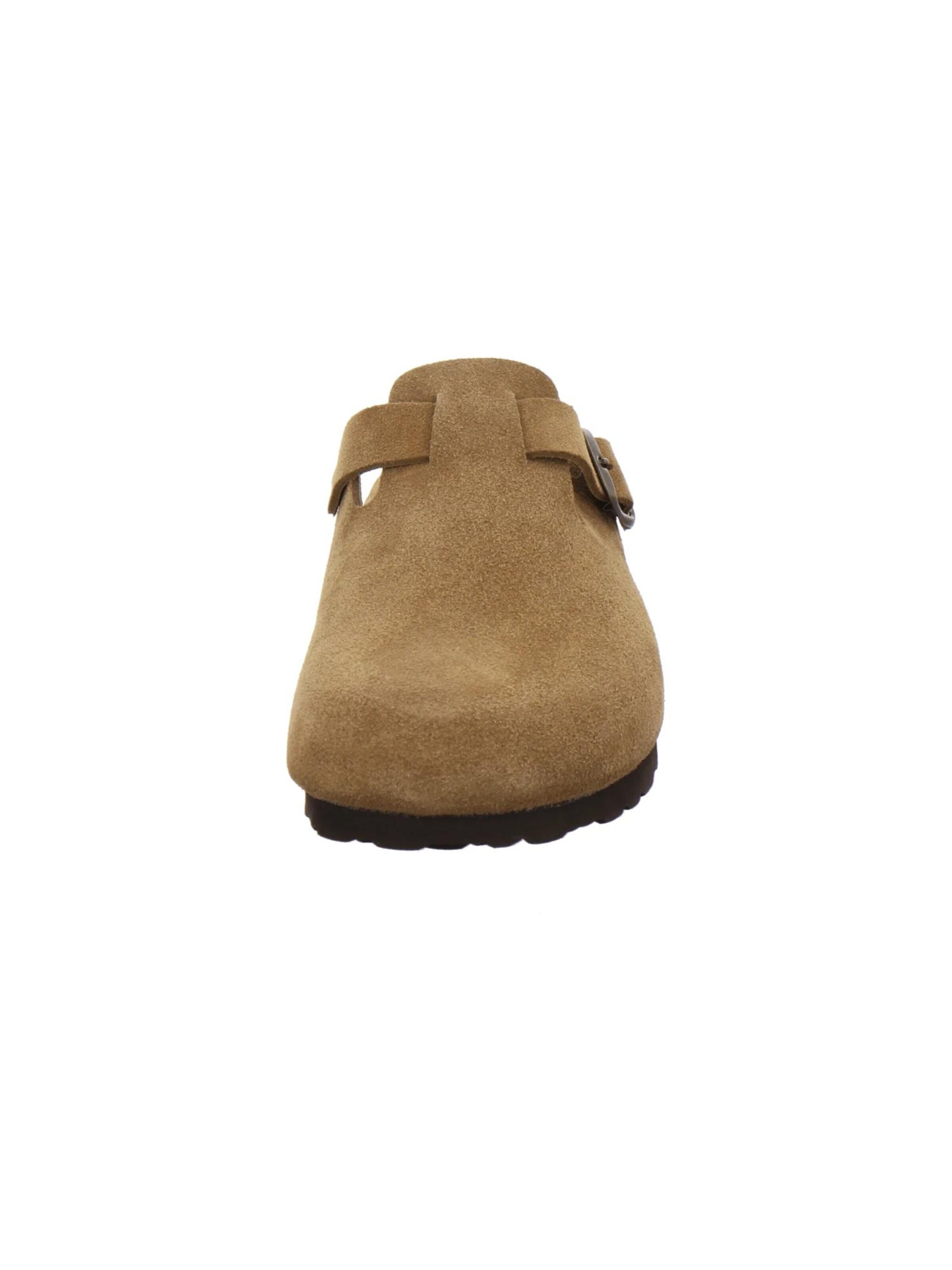 Sabots 'Clogs Herren cognac Veloursleder' AFS-Schuhe en marron