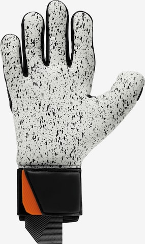 UHLSPORT Athletic Gloves in Black