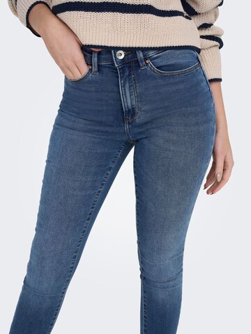 ONLY Skinny Jeans 'Forever' in Blau