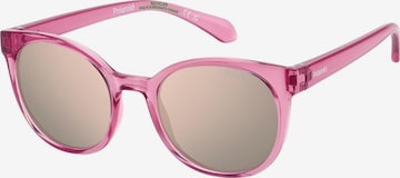 Lunettes de soleil Polaroid en rose : devant