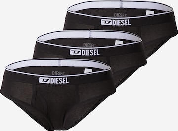 Slip DIESEL en noir : devant