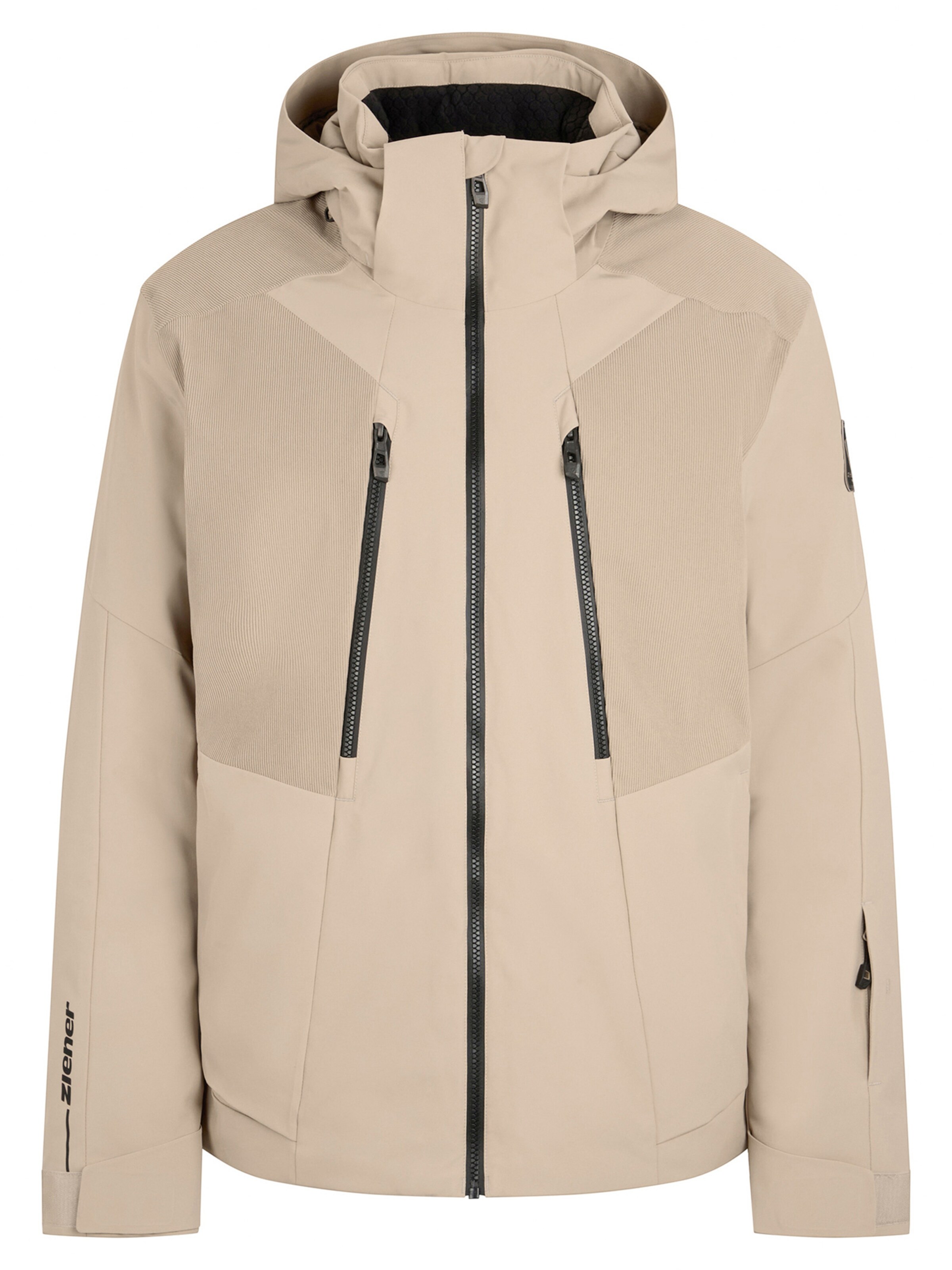 ZIENER Outdoor jacket 'TISCON ' in Beige: front