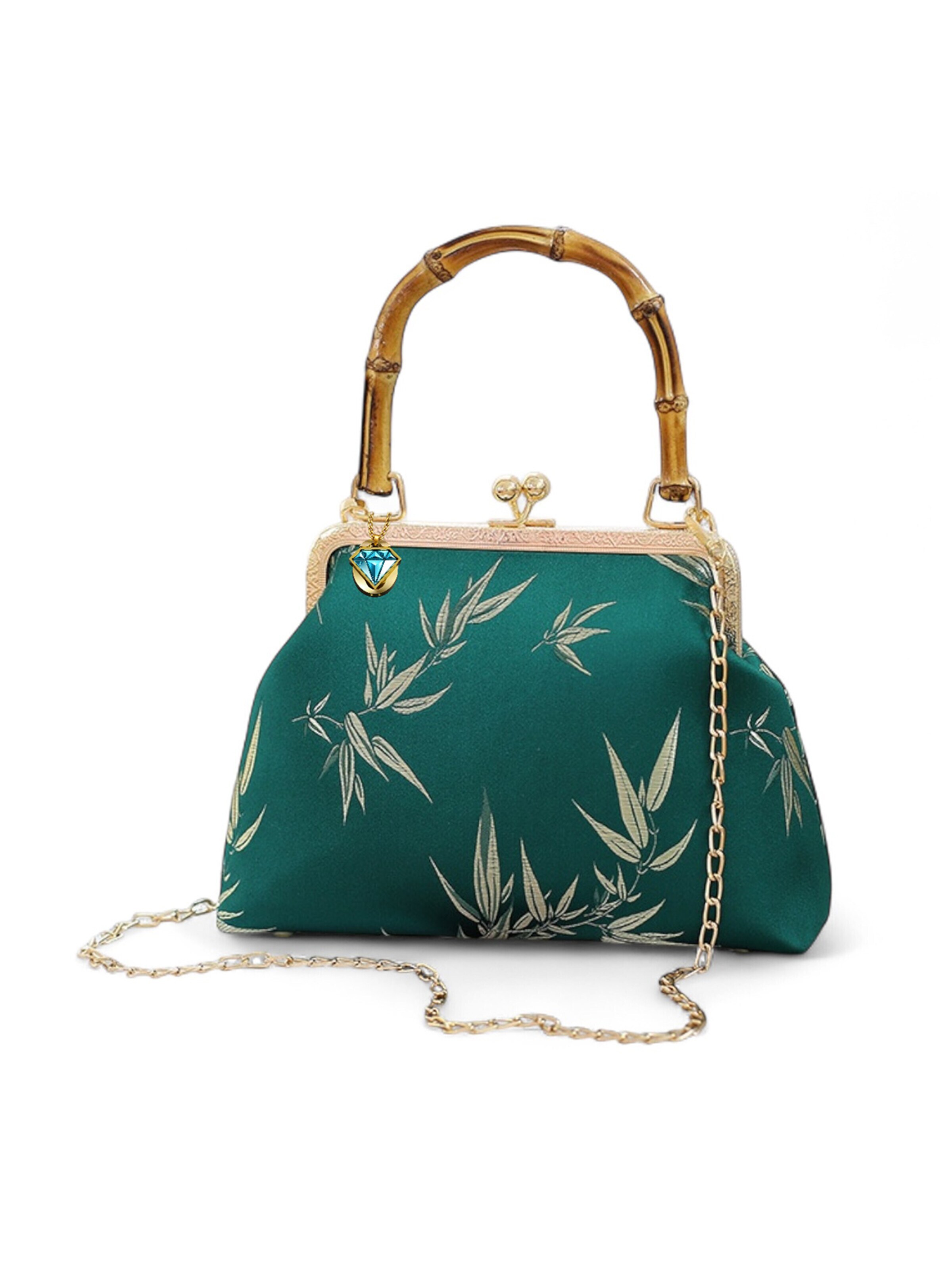 Elegon Handbag 'Model Vietnam' in Green: front