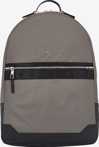 TOMMY HILFIGER Rucksack in Grau: predná strana