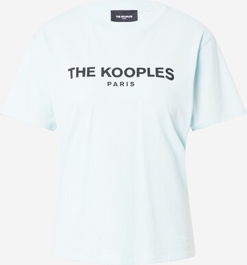 The Kooples Μπλουζάκι σε μπλε: μπροστά