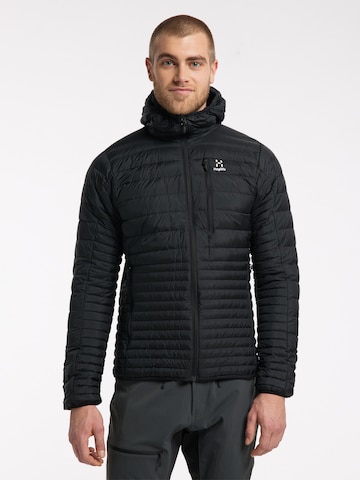 Haglöfs Performance Jacket 'Micro Nordic' in Black: front