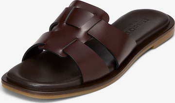 Marc O'Polo Mules in Brown: front