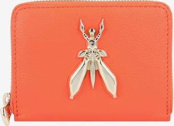 PATRIZIA PEPE Wallet 'Fly' in Orange: front
