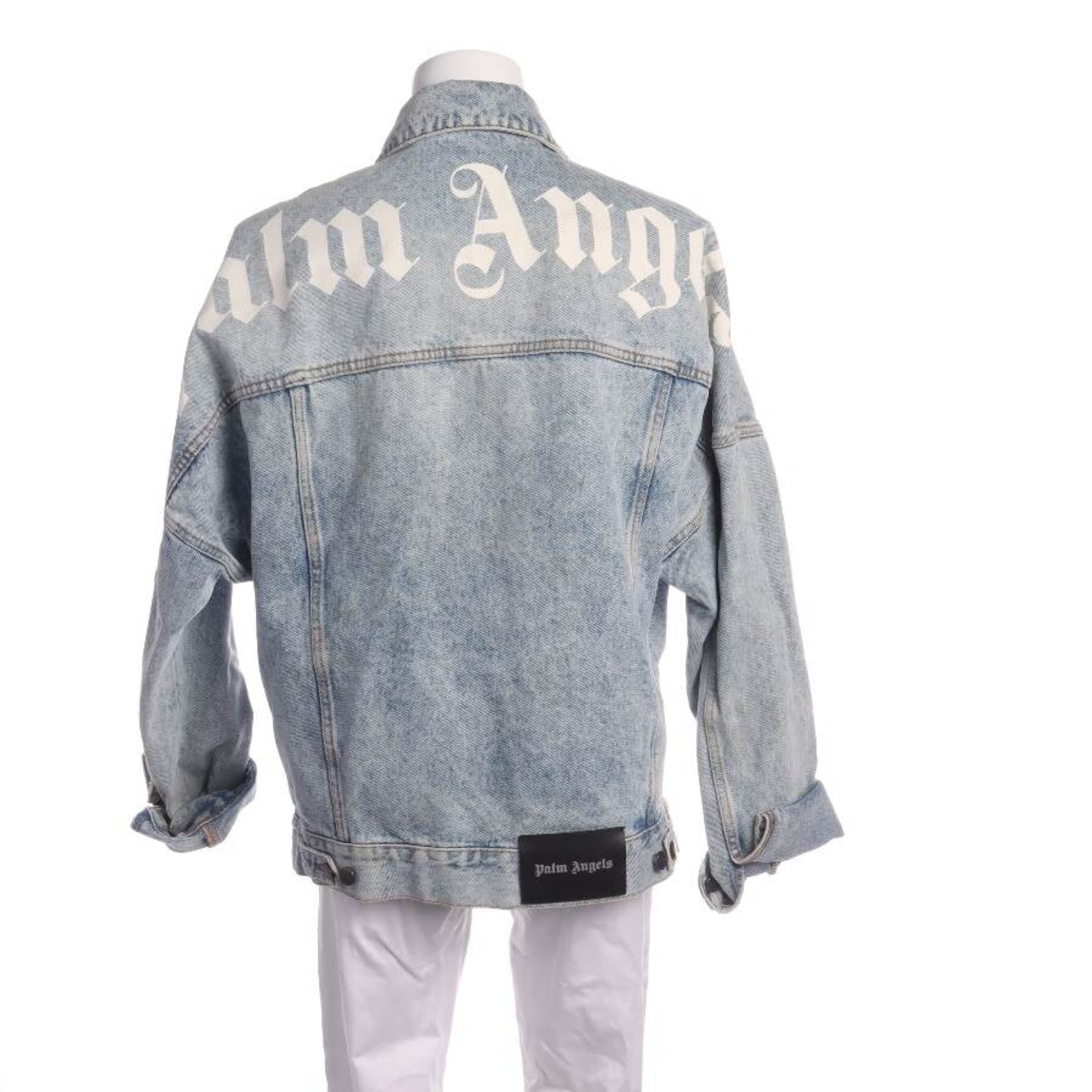 Palm Angels Jacket & Coat in M in Blue