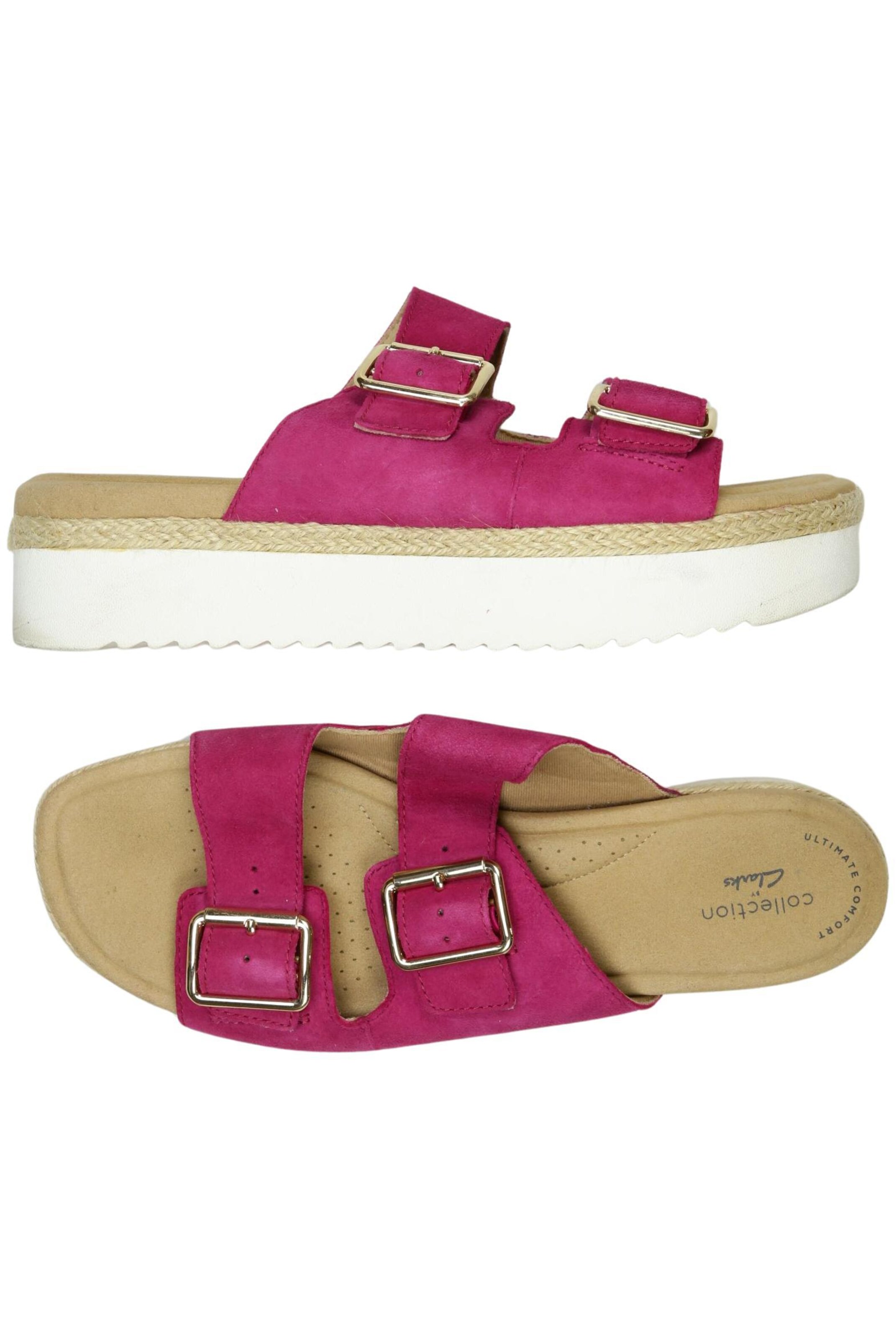CLARKS Sandals & High-Heeled Sandals in 41,5 in Pink: front