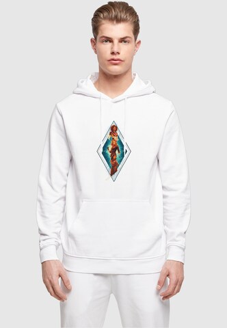 ABSOLUTE CULT Sweatshirt 'The Marvels - Diamond Trio' in Wit: voorkant