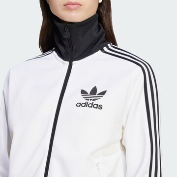 Veste de survêtement 'Beckenbauer' ADIDAS ORIGINALS en blanc