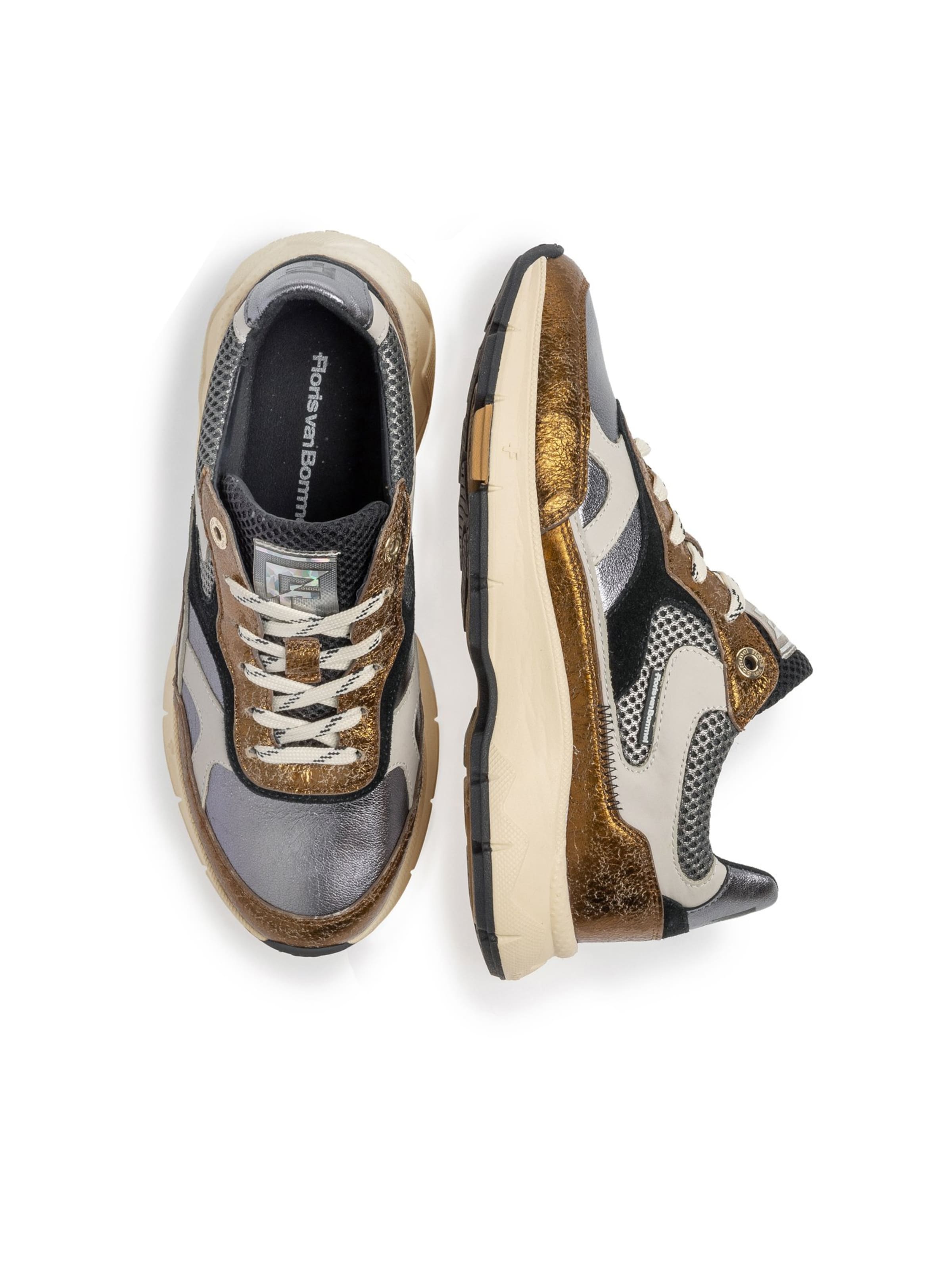 Sneaker bassa 'DAYSI 03' di Floris van Bommel in marrone