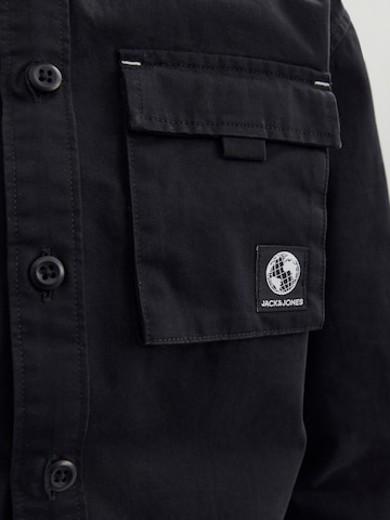 Jack & Jones JuniorRegular Fit Košulja 'Dust' - crna boja