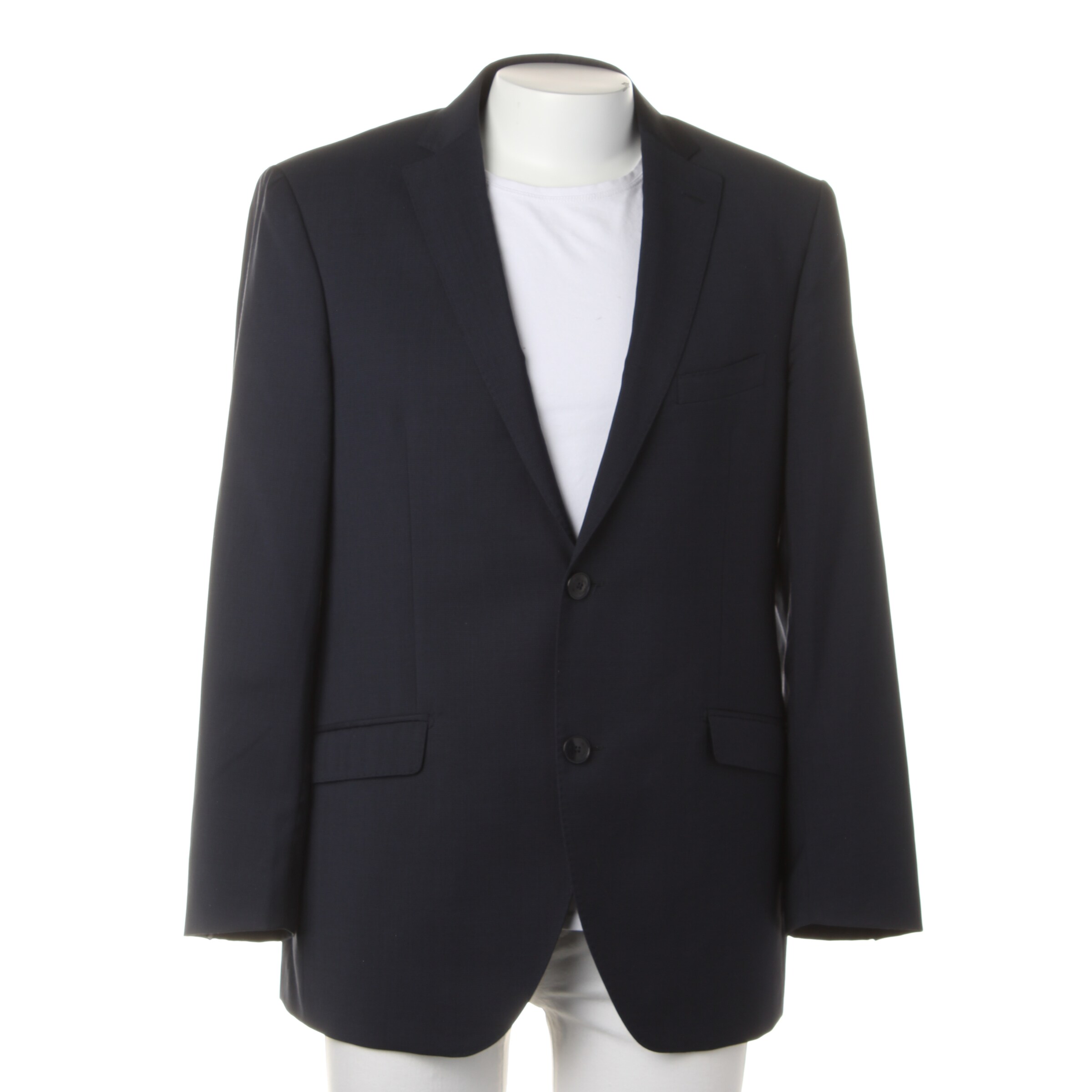 Etro Suit Jacket in XL in Blue: front