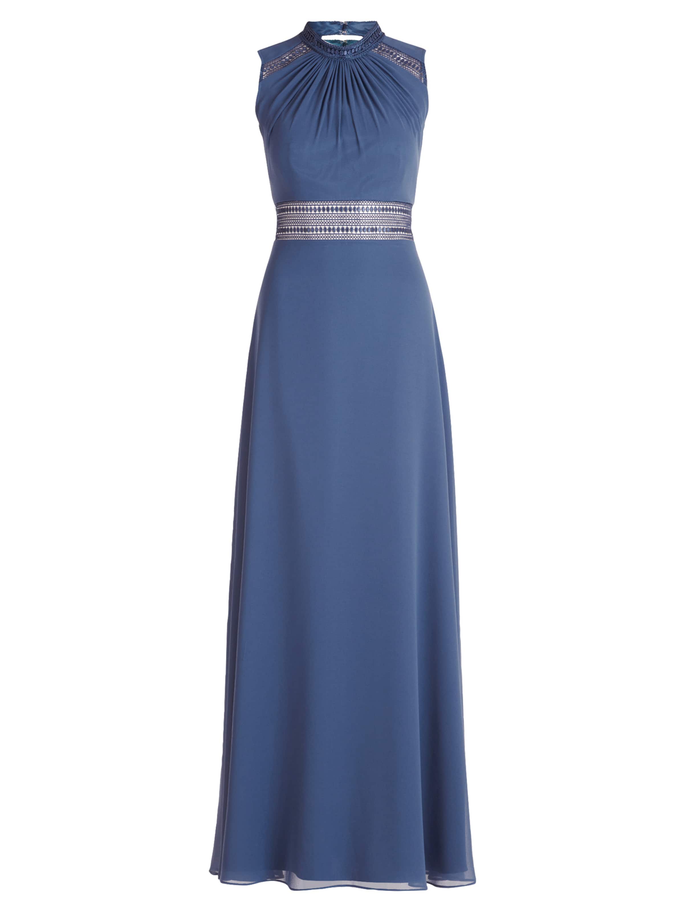 Robe de soirée VM Vera Mont en bleu : devant