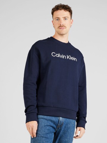 Calvin Klein Sweatshirt 'Hero' in Blue: front