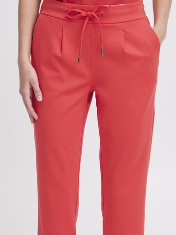 Coupe slim Pantalon chino ' BYRizetta ' b.young en rouge
