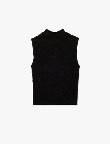 Koton Gebreide top in Zwart