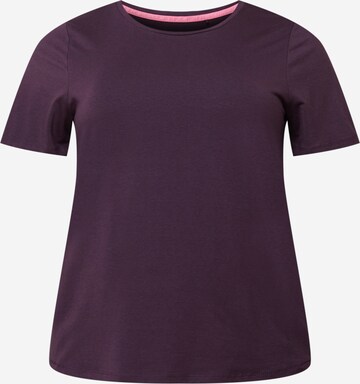 Esprit Sport Curvy Koszulka w kolorze fioletowy: przód